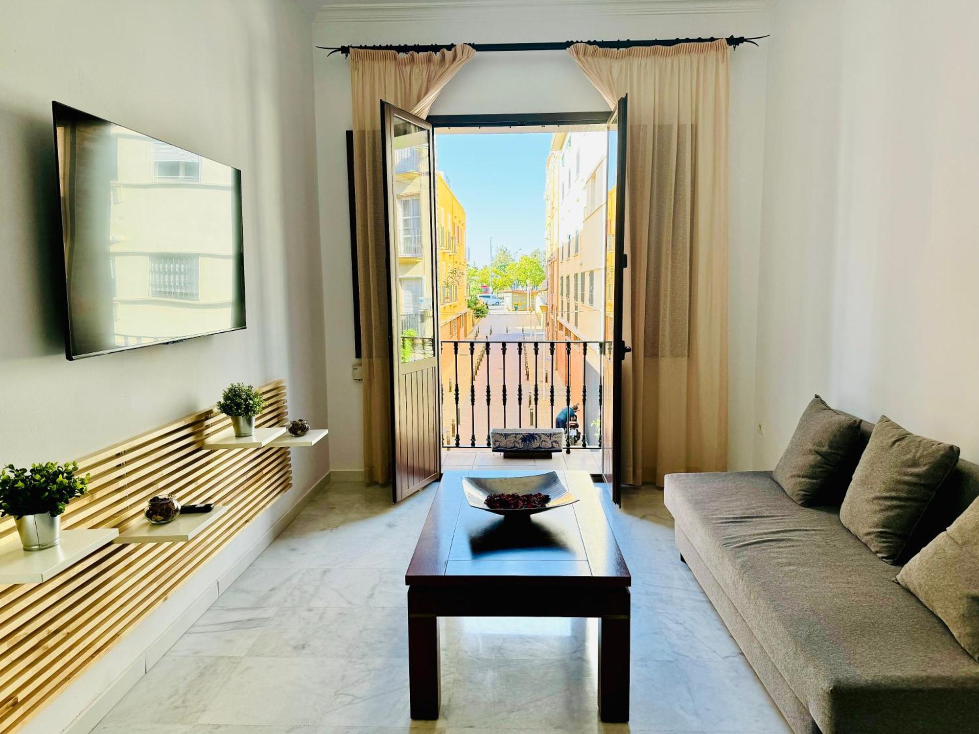 Apartamento Con Balcon Castilla Triana Sevilla Dış mekan fotoğraf